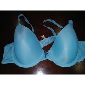 34B Maidenform 7959 One‎ Fabulous Fit Demi UW Bra Light Blue